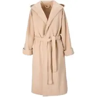 MOODIT Peignoir Reese, Sand - XL - Unisex - Coton/Polyester