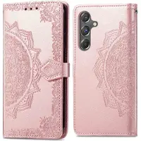 IMoshion Etui de télephone Mandala Samsung Galaxy A15 (5G/4G) - Rose Doré