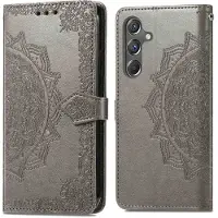 IMoshion Etui de télephone Mandala pour Samsung Galaxy A15 (5G/4G) - Gris