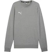 Puma Sweat de sport 'TeamGoal' gris / blanc