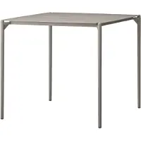AYTM Novo Table de Salle à Manger Extérieure Taupe | 80 x 80 cm