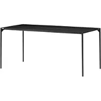 AYTM Novo Table de Salle à Manger Extérieure Black | 160 x 80 cm