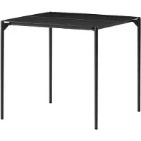 AYTM Novo Table de Salle à Manger Extérieure Black | 80 x 80 cm