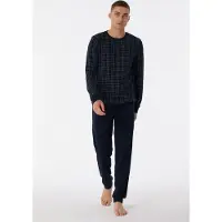 Schiesser Pyjama Schiesser Homme 180270 Nightblue-Taille 52