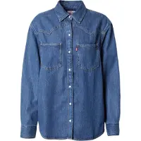 Levi's Chemisier 'Teodora Western Shirt' bleu denim