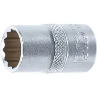 Bgs Douille 12 pans carr? 12.5 mm 1/2" taille 15 mm