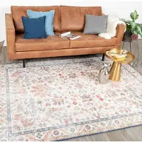 FRAAI Tapis vintage - Azara Persia Bleu Clair | 140x200 cm | Rectangulaire | Tissage plat
