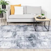 FRAAI Tapis moderne - Strength Gris | 160x230 cm | Rectangulaire | Tissage plat
