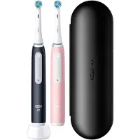 Oral-B iO 3N Noir et Rose Lot de 2