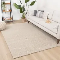 Studio Clarice Tapis en laine - Twist Beige | 200x300 cm | Rectangulaire | Tissage plat