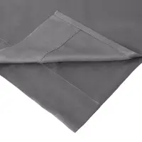 Tempur Home by - Sur-matelas - 90 x 200 x 9 cm - Anthracite & Fibres de Bambou - Doux et Irritable - Chambre à coucher & Confort - Infroissable et résistant au séchage