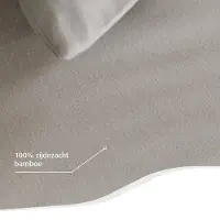Tempur Housse de couette - 190 x 200 cm - Fibres de bambou - Résistante au repassage et au séchage - Confort soyeux et régulation naturelle de la température - Beige