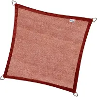 Nesling Toile d'Ombrage Nesling Coolfit Square Terracotta (5 x 5 m)