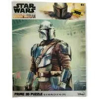 PRIME 3D Le puzzle lenticulaire Mandalorien Mando et Grogu 200 pièces