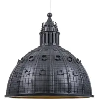 Seletti Lampe Cupolone grise