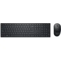 Dell Pro KM5221W - Ensemble clavier et souris - sans fil - 2.4 GHz - QWERTZ - allemand