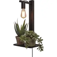 Good&Mojo - Applique Flores - Bambou Noir - 30x18x52cm
