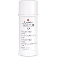Louis Widmer Déodorant Crème sans Sels d'Aluminium (sans Parfum) | 40 ml