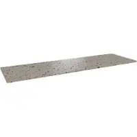Balmani Stretto tablette simple ou double terrazzo greige 180 x 55 cm
