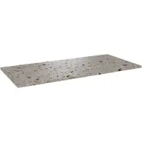 Balmani Stretto tablette simple ou double terrazzo greige 120 x 55 cm