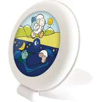 Claessens Kids Indicateur de réveil Kid'Sleep Globetrotter Blanc
