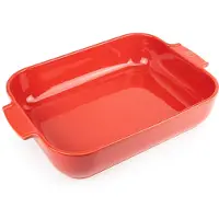 Peugeot Plat à Four Rectangulaire Peugeot Appolia Rouge 34 cm