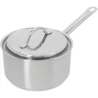 Demeyere Resto steelpan met deksel 18 cm