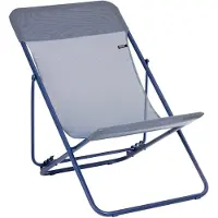 Lafuma Chaise longue MAXI TRANSAT, acier indigo / Batyline indigo