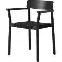 &tradition Betty TK9 Fauteuil Black - Black Linen
