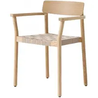 &tradition Betty TK9 Fauteuil Oak - Natural Linen