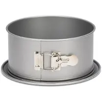 Patisse Silver-Top Moule à charnière à bord haut, Moule à gâteau, Argent