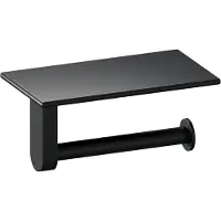 Brauer , Série, Porte-rouleau de toilette, 18cm - Noir mat 5-S-223
