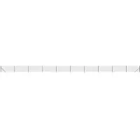 vidaXL Clôture grillagée avec douilles de sol Anthracite 0,8x25 m