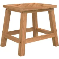 vidaXL Tabouret 29x22,5x25,5 cm Bois massif de noyer