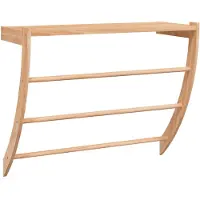 vidaXL Porte-serviette 60x25,5x49 cm Bois massif de noyer