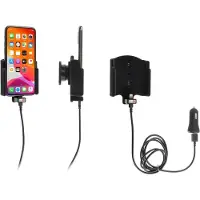 Brodit 721161 - Téléphone portable/Smartphone - Support actif - Voiture - Noir, Support pour smartphone, Noir