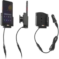 Brodit Chargeur allume-cigare Pogo Galaxy Xcover 5, Support pour smartphone, Noir