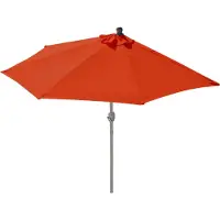 Mendler Parasol Lorca semi-circulaire 2,7m UV 50