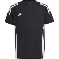 Adidas T-Shirt fonctionnel 'TIRO24 SWEAT TEE' noir / blanc