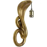 Light & Living - applique murale - Snake - bronze - plastique - lampe animalière - E27 - 3123818
