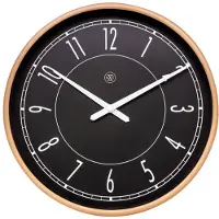 NXt - 7331 - Horloge murale - 30cm - or - Jason