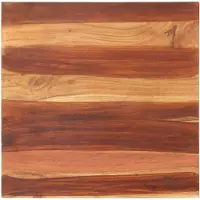 vidaXL Dessus de table bois massif d'acacia 15-16 mm 70x70 cm