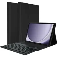 Accezz Clavier Bluetooth Keyboard Bookcase pour Samsung Galaxy Tab A9 8,7 pouces - QWERTY / NL - Noir