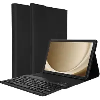 Accezz Clavier Bluetooth Keyboard Bookcase pour Samsung Galaxy Tab A9 Plus - QWERTY / NL - Noir