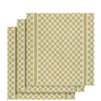 De Witte Lietaer Torchons De Witte Lietaer Groom Blanc et Moutarde (3 unités)