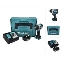 Makita DTW 700 RF1J Visseuse à chocs sans fil 18 V 700 Nm 1/2" XPT Brushless + 1x Batterie 3,0 Ah + Chargeur + Makpac