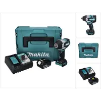 Makita DTW 701 RG1J Clé à choc sans fil 18 V 700 Nm 1/2'' XPT Brushless + 1x batterie 6,0 Ah + chargeur + Makpac