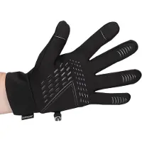 Dunlop Gants Écran Tactile M Gants Chauds Pour Écran Tactile Gants Sport Unisexe Noir