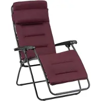 Lafuma RSX CLIP Air Comfort Chaise longue Bordeaux Bain de soleil LFM2058.3186