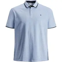 Jack & Jones Plus T-Shirt 'JJEPAULOS' bleu marine / bleu clair
